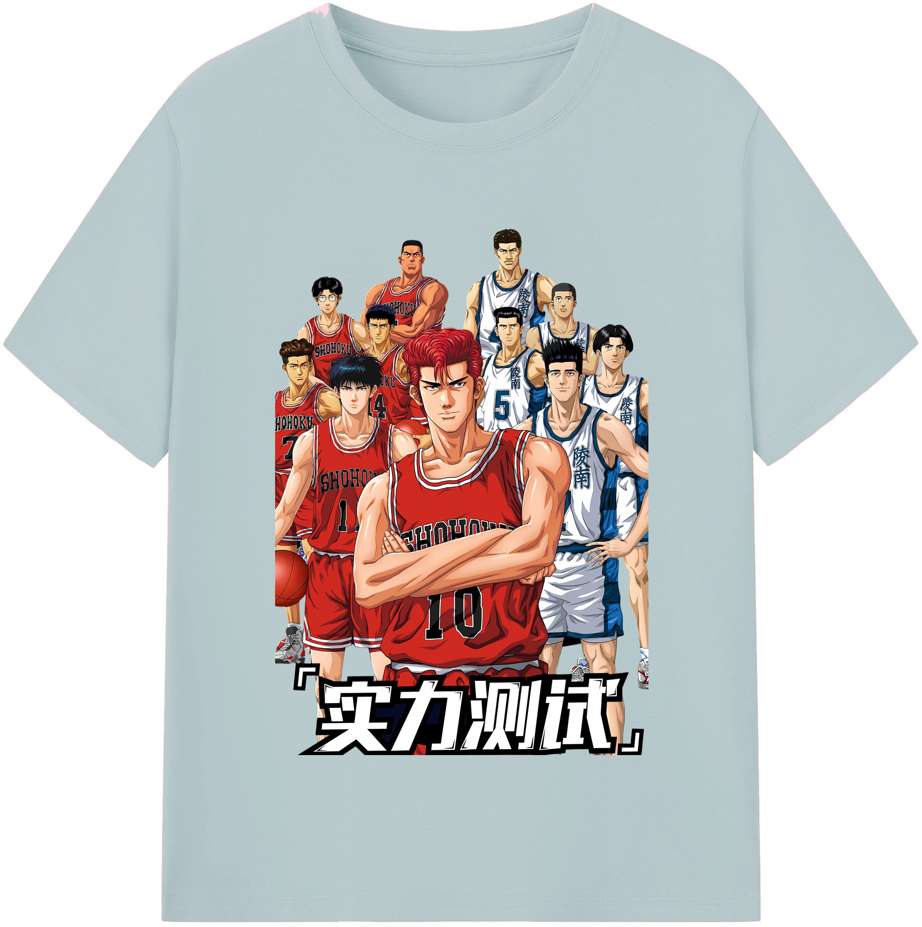 （画像用） SLAM DUNK／スラムダンク 綿100％半袖Tシャツ（フロントプリント）